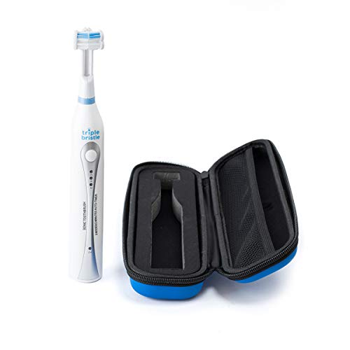 Triple Bristle™ Toothbrush Travel Case | Portable, Breathable & Hard Protecti...