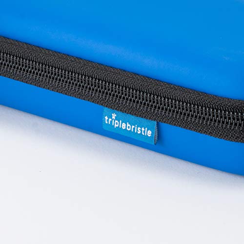 Triple Bristle™ Toothbrush Travel Case | Portable, Breathable & Hard Protecti...