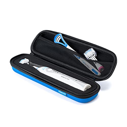 Triple Bristle™ Toothbrush Travel Case | Portable, Breathable & Hard Protecti...
