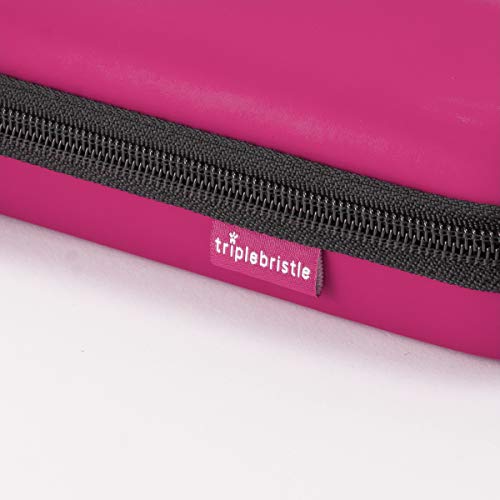 Triple Bristle™ Toothbrush Travel Case | Portable Breathable Toothbrush Hard ...