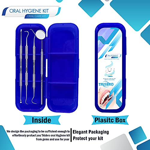 Dental Care Set Dentist Tools Kit, Professional Calculus and Plaque Remover S...