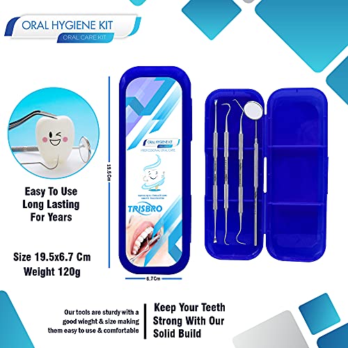 Dental Care Set Dentist Tools Kit, Professional Calculus and Plaque Remover S...