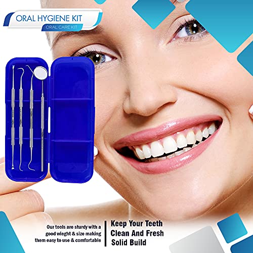 Dental Care Set Dentist Tools Kit, Professional Calculus and Plaque Remover S...