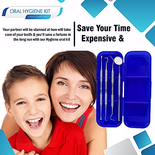 Dental Care Set Dentist Tools Kit, Professional Calculus and Plaque Remover S...