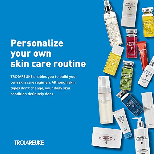 TROIAREUKE GPS Mask Home Spa Kit (5 Sheets), 3-Step Facial Treatment Sheet Ma...