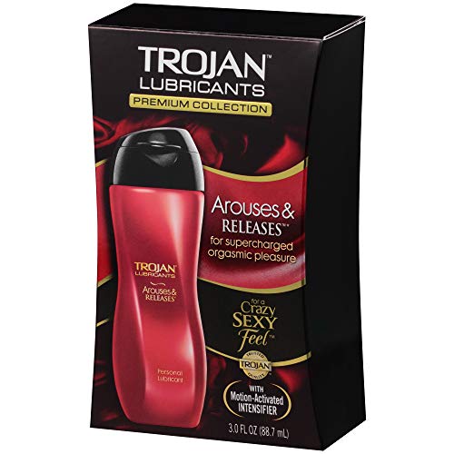 Trojan Arouses & Releases Personal Lubricant, 3 oz.