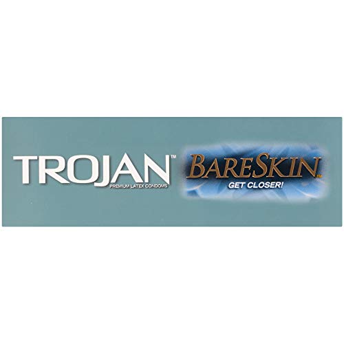 Trojan Bareskin Thin Premium Lubricated Condoms - 24 Count