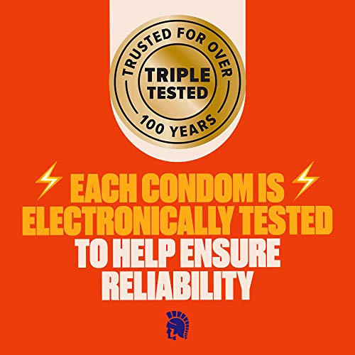 Trojan Ultra Ribbed Premium Lubricated Condoms - 36 Count