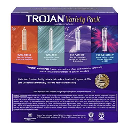 Trojan Variety Pack 40 Count