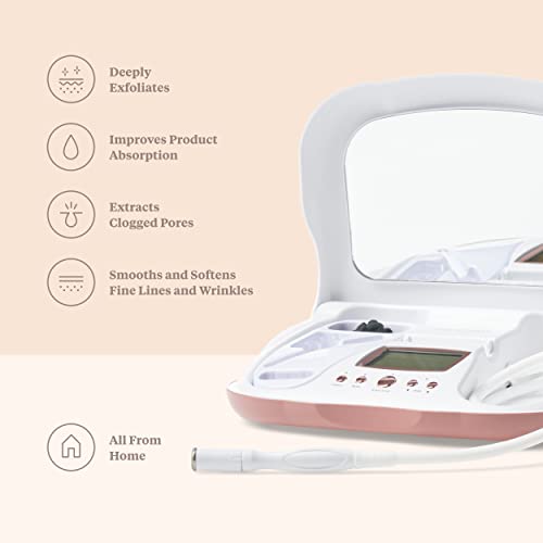 Trophy Skin MicrodermMD - At Home Microdermabrasion Machine - Spa Kit for Wom...