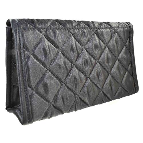 Quilted Cosmetic Bag with a Mirror & Soft Eyeglass Case Essential Duo Set in ...