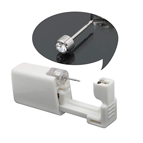 Trrut 2 Pcs Disposable Self Ear Piercing Gun Kit,Ear Piercing Units Tool with...