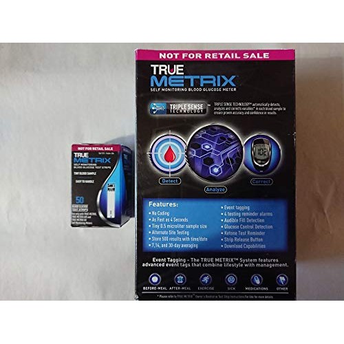 Special Bundle - True Metrix Test Strips 100ct + Free Glucose Meter
