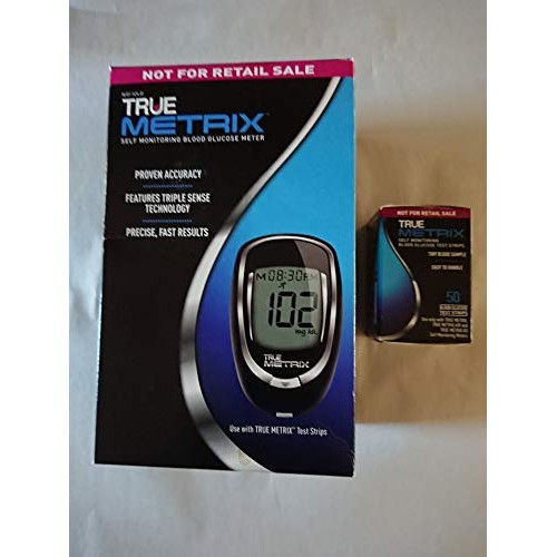 TRUE METRIX Meter Only plus 50 METRIX Test Strips