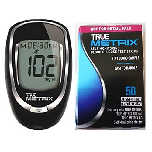 TRUE METRIX Meter Only plus 50 METRIX Test Strips