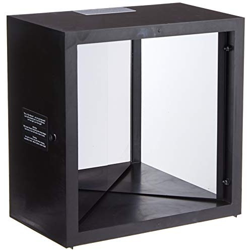 True Mirror, 12 x 12 Inches, Black (P12Black)