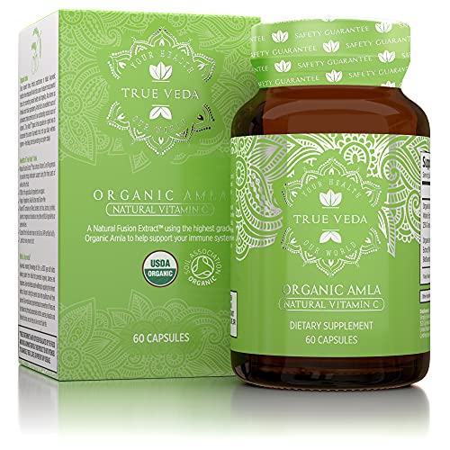 Organic Amla Capsules – Vitamin C | USDA Organic Certified | Whole Food Plant...