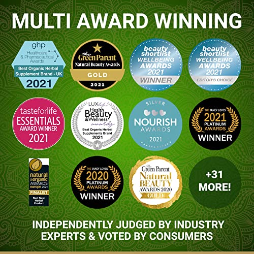 Organic Green Tea Extract Capsules – USDA Organic Certified | 60 Green Tea Ca...