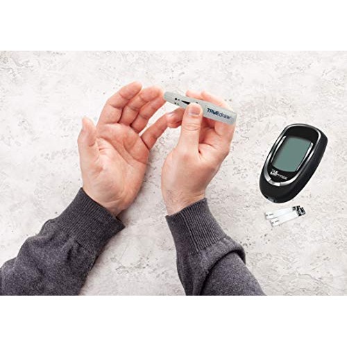 TRUEdraw® Lancing Device + 2 x 100ct 30g TRUEplus® Lancets + TRUEplus® Log Book