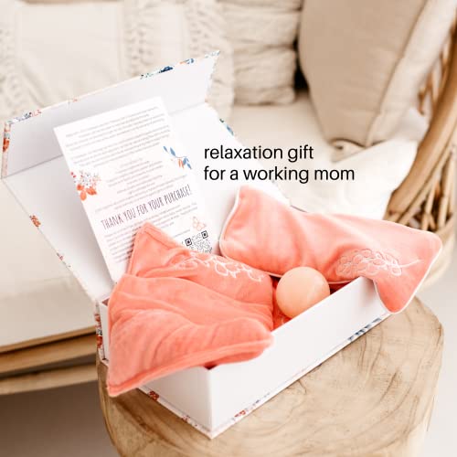 Relaxation Gifts for Women - Hot / Cold Himalayan Salt Microwavable Heat Pad,...