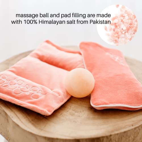 Relaxation Gifts for Women - Hot / Cold Himalayan Salt Microwavable Heat Pad,...
