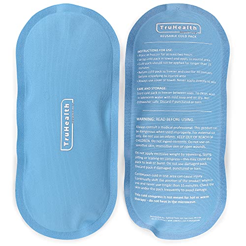 Thrive Soft Ice Pack (2 Pack) - Gel Ice Pack Cold Compress - Reusable Reusabl...