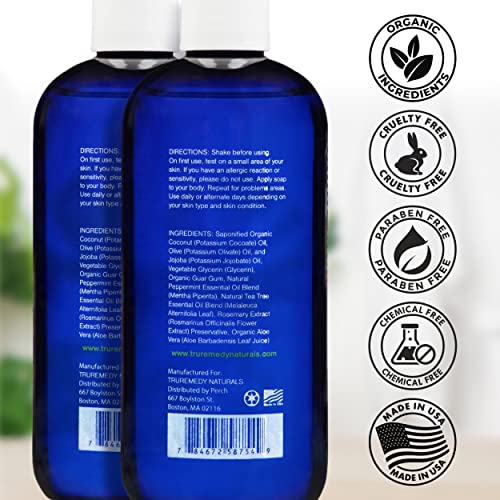 Remedy Soap Tea Tree Body Wash - Pack of 2 | Helps Wash Away Body Odor, Sooth...