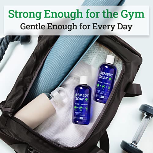 Remedy Soap Tea Tree Body Wash - Pack of 2 | Helps Wash Away Body Odor, Sooth...