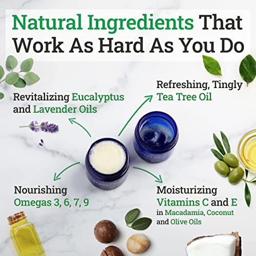 Remedy Tea Tree Oil Balm - Cream for Athletes Foot, Jock Itch, Ringworm, Ecze...