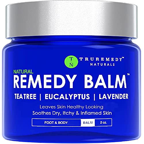 Remedy Tea Tree Oil Balm - Cream for Athletes Foot, Jock Itch, Ringworm, Ecze...