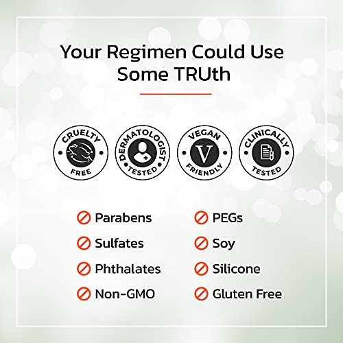 TruSkin Eye Gel Advanced Formula, Plant Based with Hyaluronic Acid and Vitami...