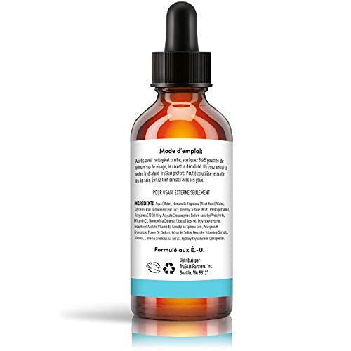 TruSkin Hyaluronic Acid Serum for Face with Vitamin C, Vitamin E and Green Te...