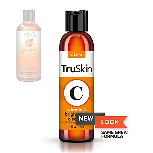 TruSkin Vitamin C Facial Cleanser, Brightening Anti-Aging Face Wash Blend inc...
