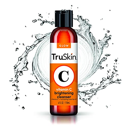 TruSkin Vitamin C Facial Cleanser, Brightening Anti-Aging Face Wash Blend inc...