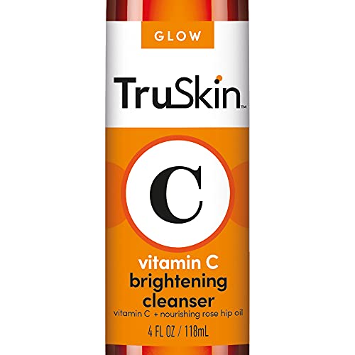TruSkin Vitamin C Facial Cleanser, Brightening Anti-Aging Face Wash Blend inc...