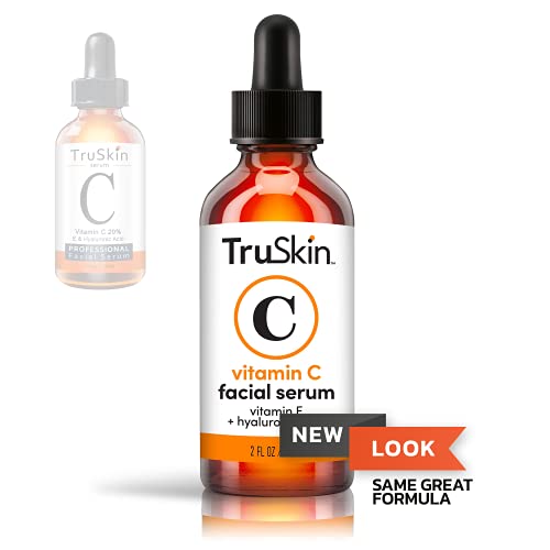 TruSkin Vitamin C Serum for Face, Anti Aging Serum with Hyaluronic Acid, Vita...