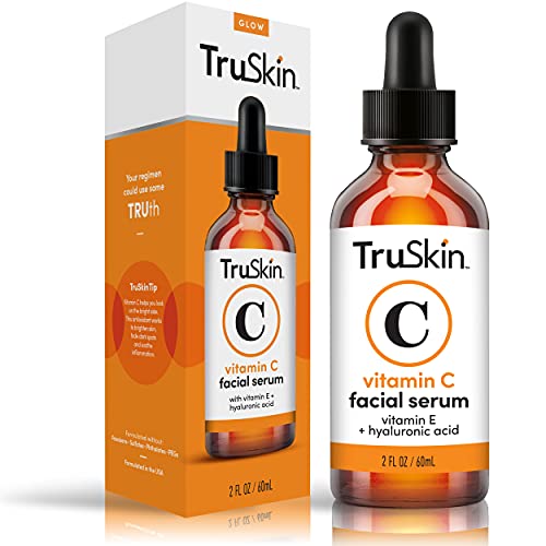 TruSkin Vitamin C Serum for Face, Anti Aging Serum with Hyaluronic Acid, Vita...