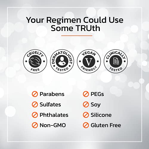 TruSkin Vitamin C Serum for Face, Anti Aging Serum with Hyaluronic Acid, Vita...