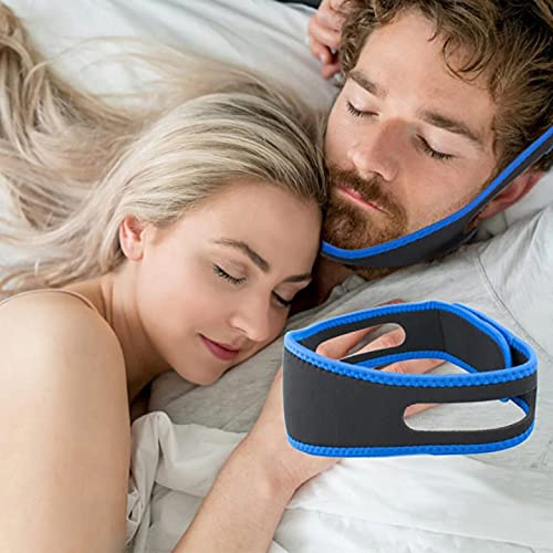 Anti Snoring Chin Strap for Sleep, Stop Snoring Chin Strap for Cpap Users, Ad...