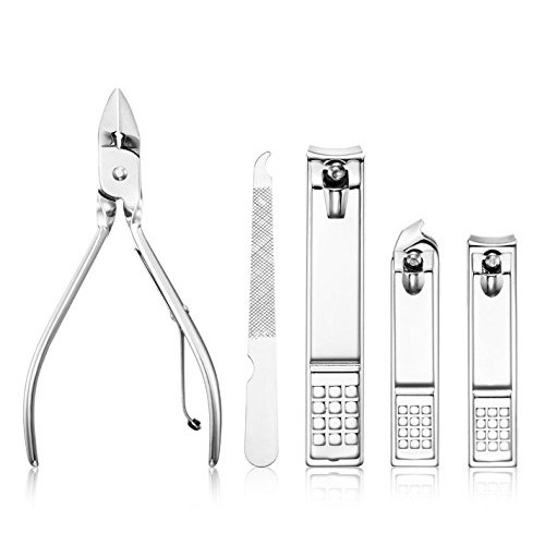 Tseoa Manicure, Pedicure Kit, Nail Clippers, Professional Grooming Kit, Nail ...