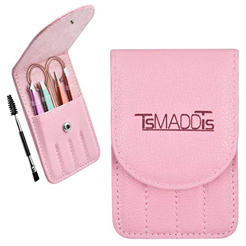 Eyebrow Tweezer Set, TsMADDTs 6 Pcs Tweezers Set for Women, Precision Tweezer...