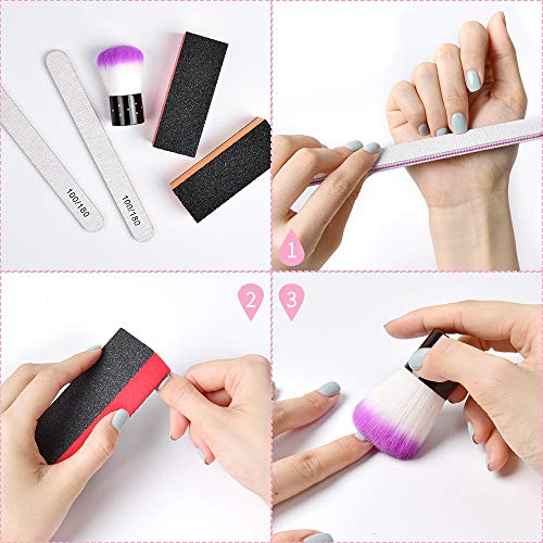 Nail Buffers Blocks, TsMADDTs 13pcs Nail Files and Buffers Sanding Buffer for...