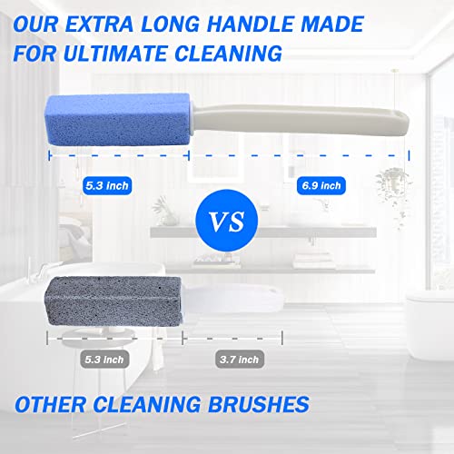 Pumice Stone for Toilet Cleaning, Toilet Bowl Pumice Cleaning Stone with Extr...