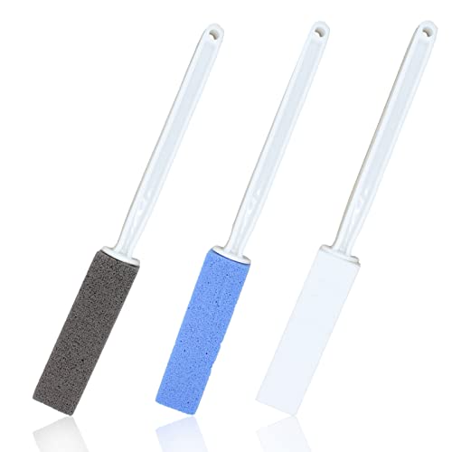 Pumice Stone for Toilet Cleaning, Toilet Bowl Pumice Cleaning Stone with Extr...