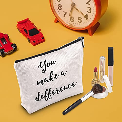 TSOTMO OT Occupational Therapy Cosmetic Bag You Make A Difference OT Makeup B...