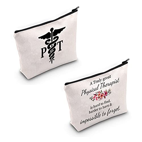 TSOTMO Physical Therapist Makeup Bag Coworker Leaving Gifts Thank You Gift Th...