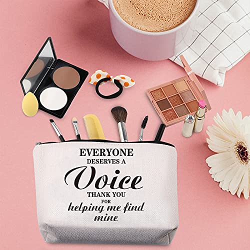 TSOTMO Speech Therapist Gift Speech Therapist Appreciation Makeup Bag Everyon...