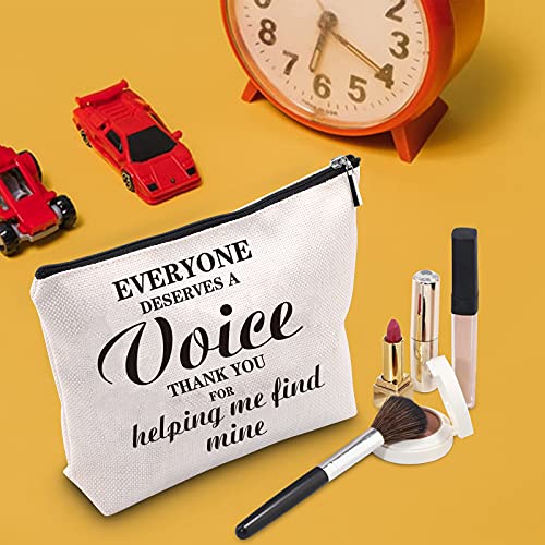 TSOTMO Speech Therapist Gift Speech Therapist Appreciation Makeup Bag Everyon...