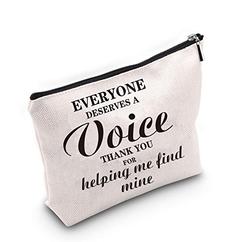 TSOTMO Speech Therapist Gift Speech Therapist Appreciation Makeup Bag Everyon...