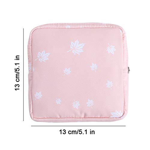Sanitary Napkin Storage Bag,2pcs Menstrual Cup Pouch,Cotton Cloth Portable Sa...